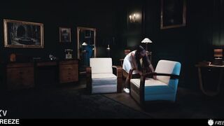 Frozen Lesbo Sex - Coco Bae Gets Time Stopped and Screwed by Lewd Brunette hair