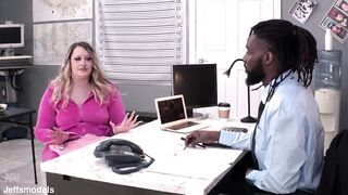 Fat Shoplifter Rose Lareine Gets Caught and Screwed JM1337