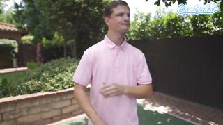 Pickleball Lesbo MFF Three-some, Hawt Oriental Beauty Has Throat To Puss Resuscitation By Excited Large Titties Blond Paramedic