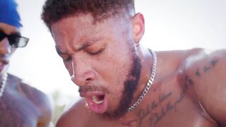 Latin hotty with large butt is gang fucked by 5 BBC