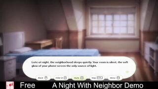 A Night With: Neighbour (Free Steam Demo Game) Visual Novel, 2D, Adult, Erotic, Anime, NSFW, Romance, Sandbox, game