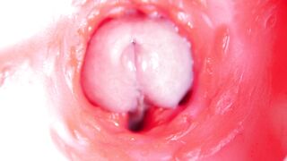 CAMERA INSIDE SNATCH: NEARLY CUM IN CUNT! MOST EXCELLENT Inward ASMR in 4K
