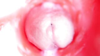 CAMERA INSIDE SNATCH: NEARLY CUM IN CUNT! MOST EXCELLENT Inward ASMR in 4K