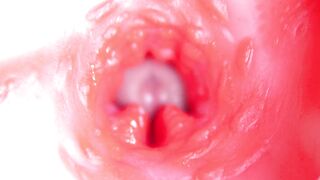 CAMERA INSIDE SNATCH: NEARLY CUM IN CUNT! MOST EXCELLENT Inward ASMR in 4K
