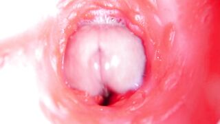 CAMERA INSIDE SNATCH: NEARLY CUM IN CUNT! MOST EXCELLENT Inward ASMR in 4K