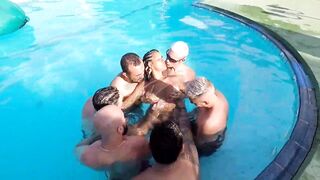 I had a group-sex with the boys who were staring at me during the hotel vaccination session.