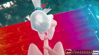 Animation of Biggest Titties Aqua Pool - Have a fun Tugjob For Giant Schlong, Tongue-Solely Glans Lick, Hard Deepthroat Throat Screw Cum A Lot Of Jizz In Sweetheart Elect two