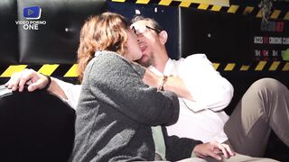 Old pair bang in a club!