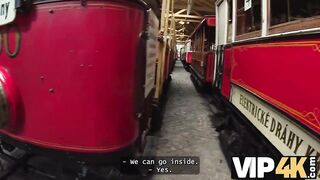 VIP4K. That babe Sold her Snatch to a stranger and Made her Boyfriend See