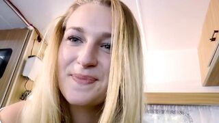 Sexy youthful blond gets screwed by stranger's huge jock and sucks