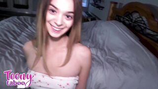 Molly Little Gets Her Teen Vagina Drilled Previous to Dinner By Stepdad