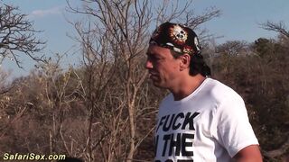 Afro safari sex fuckfest