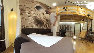 Behind The Scenes Of big beautiful woman Granny Babet Gets Her Twat Pounded