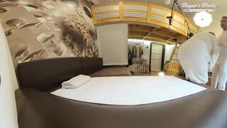 Behind The Scenes Of big beautiful woman Granny Babet Gets Her Twat Pounded