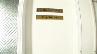 Hawt brunette hair Rachel Roxxx might not be a nurse but this babe definitely helps this doctor