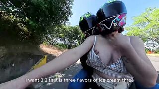 I pick up my stepfather after his work