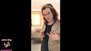 Janine disrobes for u