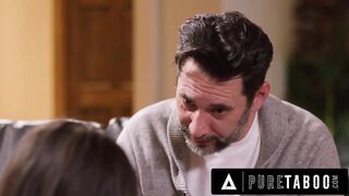 PURE TABOO Leashed Aria Sloane Need to OBEY Taskmaster Pervert Stepdad To Get What That babe Wishes