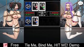 Tie Me, Bind Me, HIT ME! [Demo] (Free Steam Demo Game) Card Game, Adventure, 2D, Adult, s&m, servitude, Eroge, Erotic, Female Protagonist, Manga, NSFW