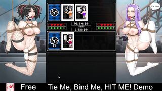 Tie Me, Bind Me, HIT ME! [Demo] (Free Steam Demo Game) Card Game, Adventure, 2D, Adult, s&m, servitude, Eroge, Erotic, Female Protagonist, Manga, NSFW