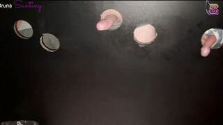 Some other day of me being a cuckold's bitch at the gloryhole