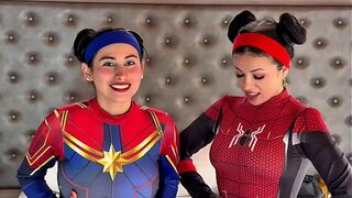 Vehement Spider-Woman vs. Anal Sex Lover with Her Ally's Boyfriend