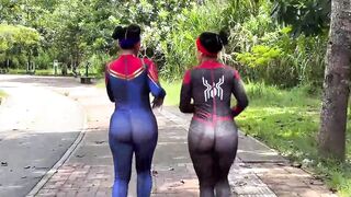 Vehement Spider-Woman vs. Anal Sex Lover with Her Ally's Boyfriend