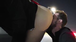 Peeing Outside and Getting Cunt Licked