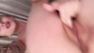 Homemade porn of a cute blond