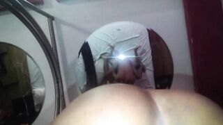 Carry screw with my lover in the hotel until this guy cums inside me