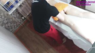 climax from a stranger in a real massage session