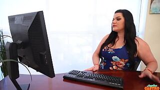 Angelina Castro & Her Thong-On Snatch Pound Curvy Maggie Green!