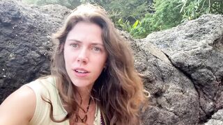 Youthful Whore Gets Caught Sneaking Away From Family Vacation To Masturbate in Public in Costa Rica