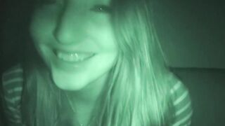 Sexy Spanish teen exgf banging in nightvision