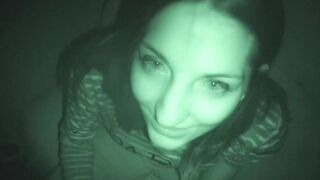 Sexy Spanish teen exgf banging in nightvision