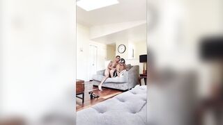 Domestic worker has many orgasms