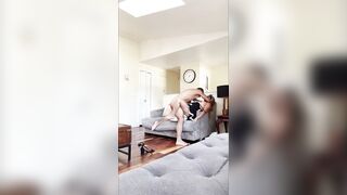 Domestic worker has many orgasms