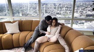 PORNFIDELITY - Aderes Quin Squirts All Over!