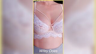 mother I'd like to fuck wears sexy lace brassiere