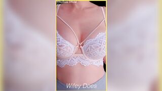 mother I'd like to fuck wears sexy lace brassiere
