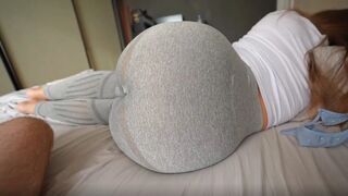 Step sister caught me stroking and I screwed her throughout a aperture in her leggings