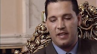 A softcore scene full of eroticism with a charming sexy and