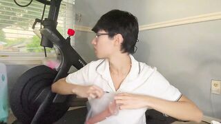 Oriental male Riding dick