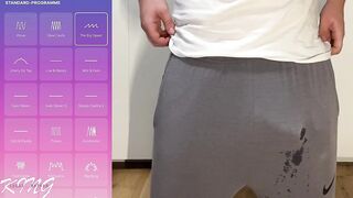 Giant weenie cum in panties hands free compilation