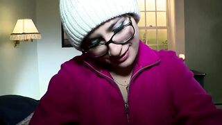 Exploring her bang holes