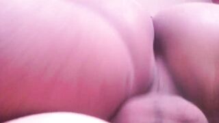 wife cheating with a bbc to my bull creampying me with the strap aside