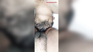 I suck the butt of a large-assed Mexican woman.