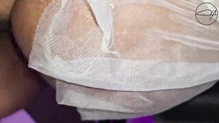 My girlfriend took me to the motel, but this babe didn't know I was going to have sex with her whilst I filmed it - Handre POV