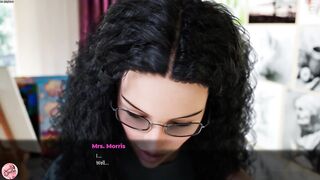 Breasty teacher sucks my schlong during the time that her spouse waits outside the classroom - Jazziuu