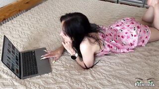 Stepdaughter Implores for Stepdad’s Large Wang Whilst Mommy’s Away